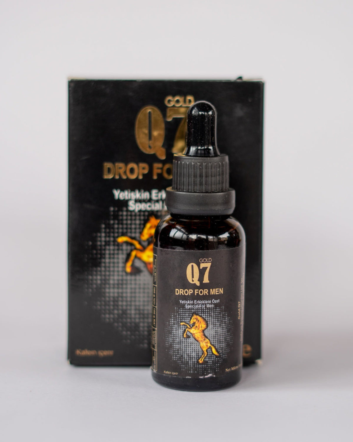 Afrodisíaco herbal para hombres - Gotas Q7 Gold Drop for Men