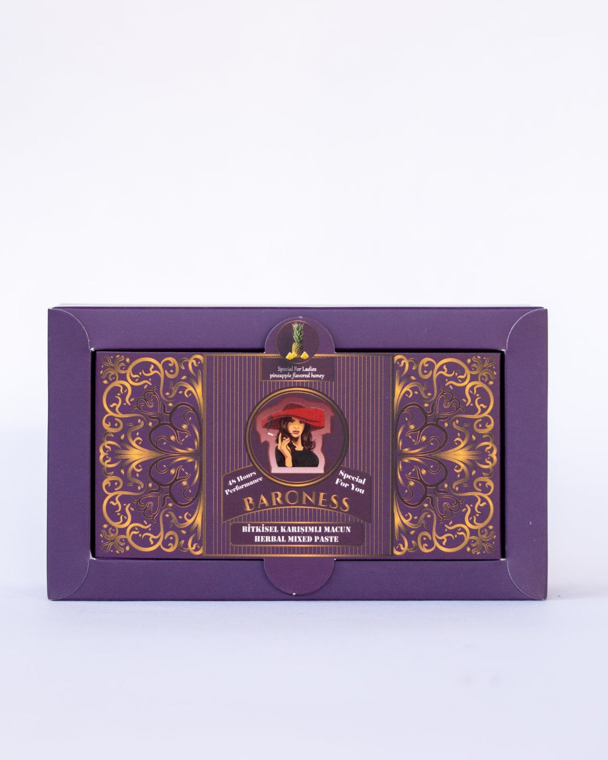 Afrodisíaco herbal para mujeres con sabor a piña - BARONESS