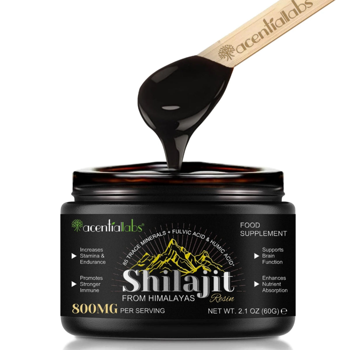 Shilajit natural del Himalaya - Shilajit Resin