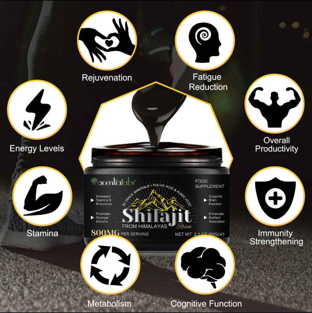 Натурален Шиладжит от Хималаите - Shilajit Resin
