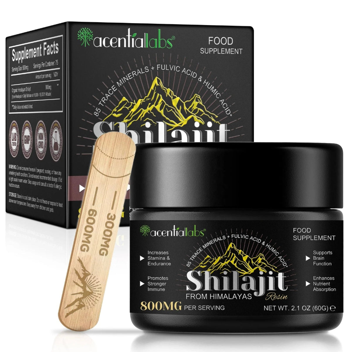 Shilajit natural del Himalaya - Shilajit Resin