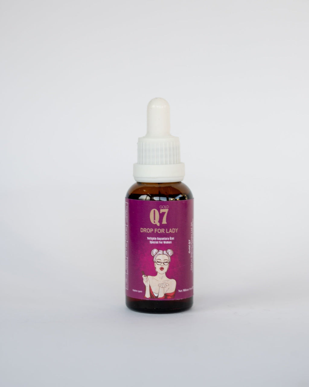 Afrodisíaco natural para mujeres con epimedium - Gotas Q7 Gold Drop